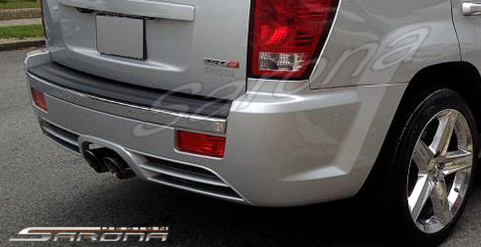 Custom Jeep Grand Cherokee Rear Bumper  SUV/SAV/Crossover (2005 - 2010) - $490.00 (Part #JP-001-RB)